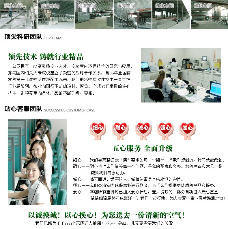 竹海女神吸醛博士 祛异味除甲醛活性炭包 高碘值家用活性炭包 可净化80平方 2000g