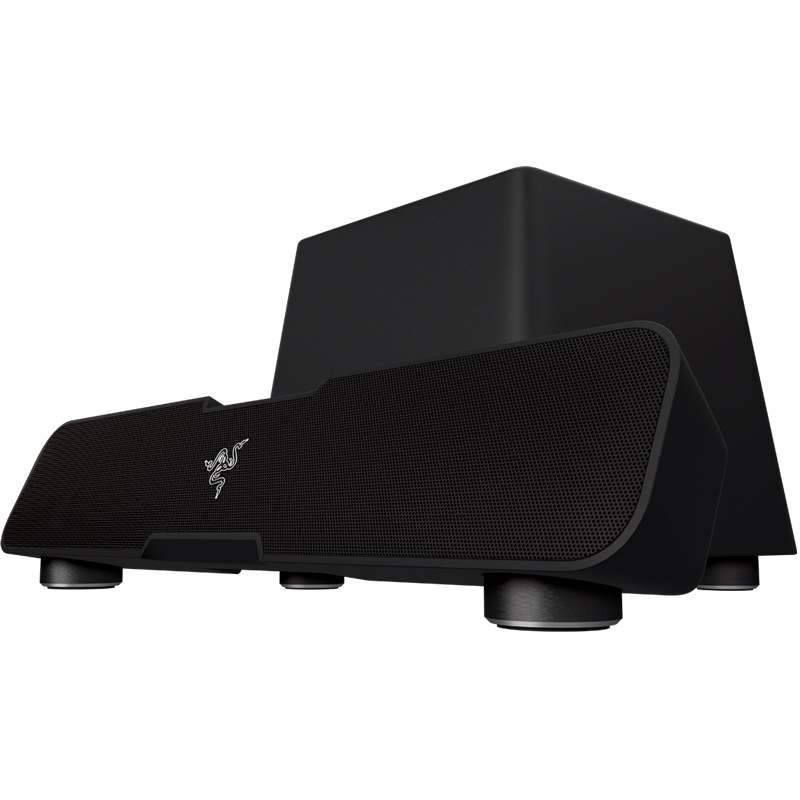 雷蛇（Razer）利维坦巨兽 5.1声道条形音箱 黑色
