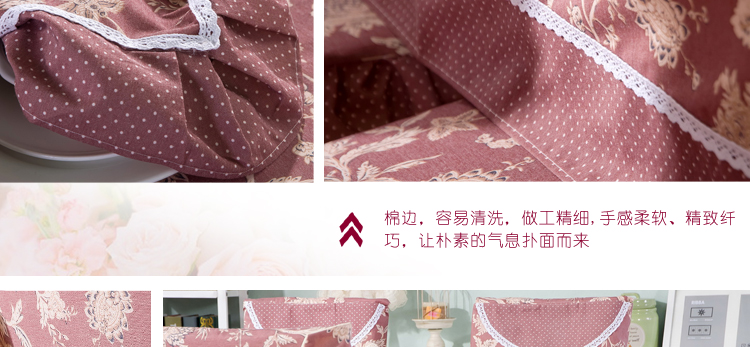 朴宿pusu 2015新款欧式餐桌椅套茶几桌布台布椅垫餐椅套套装 涵韵紫色 一个椅垫加一个靠背
