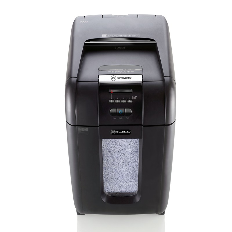 GBC 全自动300张碎纸机AUTO+300M办公静音颗粒密码保护大功率