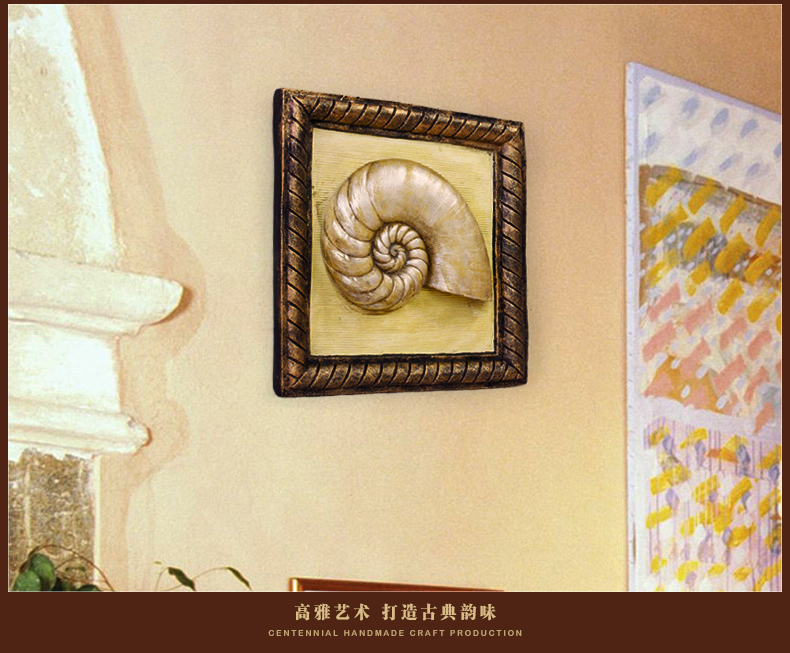 
                                        靓莎莎 现代简约贝壳海星海洋装饰画客厅墙贴 卧室挂画沙发背景墙装饰品 海星一个 23*23*23cm                