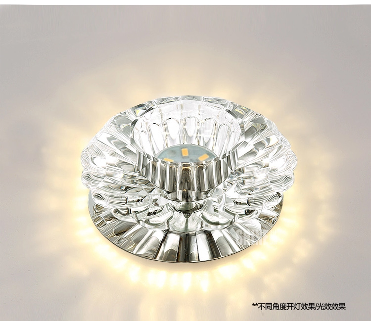 世源 LED筒灯射灯3W客厅背景墙天花灯 开孔6.0-9.0公分 CL9095 暖白光3W暗装