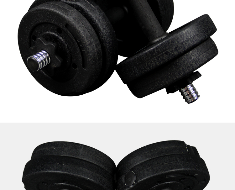 康维斯环保哑铃家用健身器材 10kg_ 3折现价88元