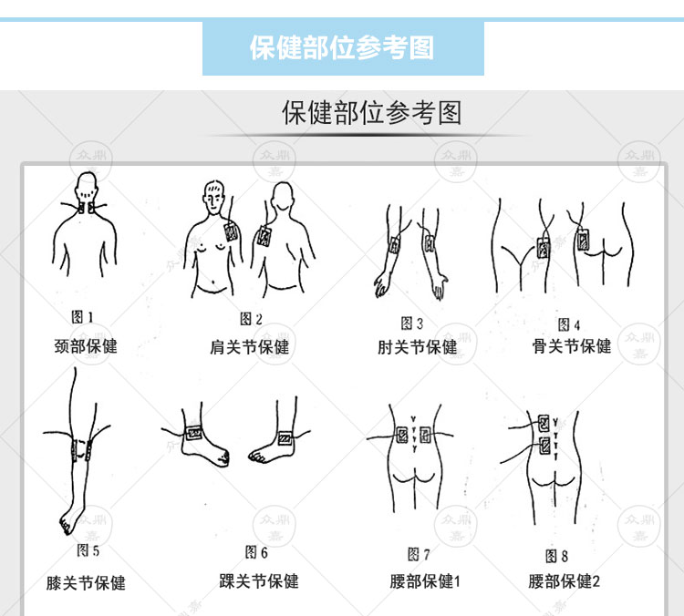 泽康(zekang) 理疗电极片电脑中频治疗仪理疗贴片电疗