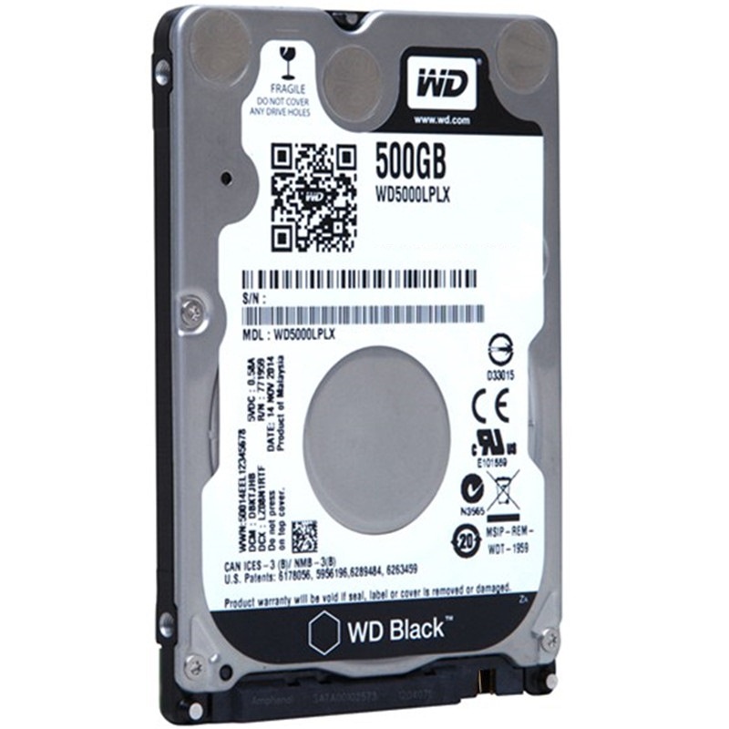 西部数据(WD)黑盘 500GB SATA6Gb/s ...