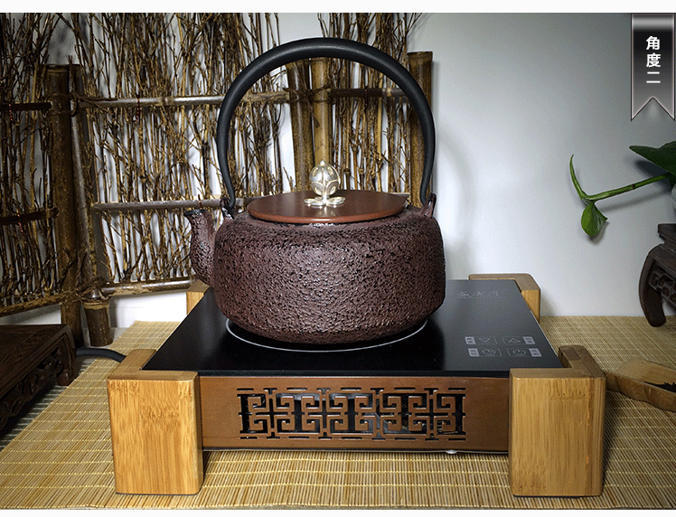 【盛虎堂旗舰店】触碰式静音电陶炉紫砂铁铜银壶专用茶炉  符文 电陶炉 功率1500瓦电风炉