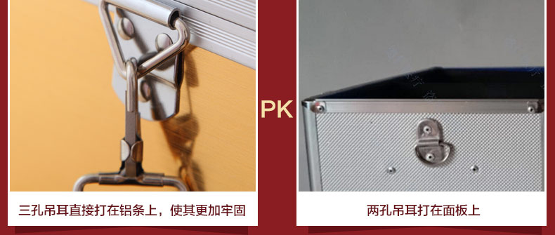 
                                        俊葳土豪金家用便携式药品收纳箱 家庭用急救箱 医药箱  出诊箱 彩色整理箱 镜面蓝 E5011-2                