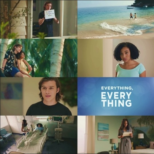 "ve seenthe amazing trailer for everything, everything starring