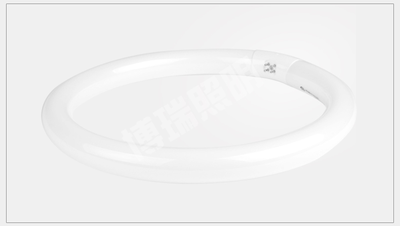 松下节能灯管T8环形灯管 圆形吸顶灯四针灯管YH22W32w40w白/暖白光 普通/三基色 6500k白光(普通色) 22w
