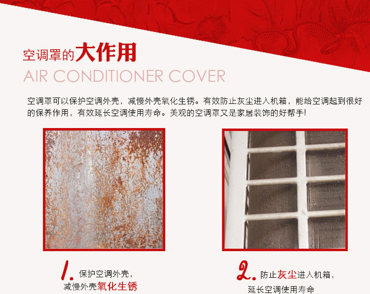 
                                        欣巢 三菱空调1.5匹机套开机不取美的挂式格力空调防尘海尔空调挂机 罩件 特价布艺蕾丝 蒙娜丽莎 1p长86*厚21*高32                