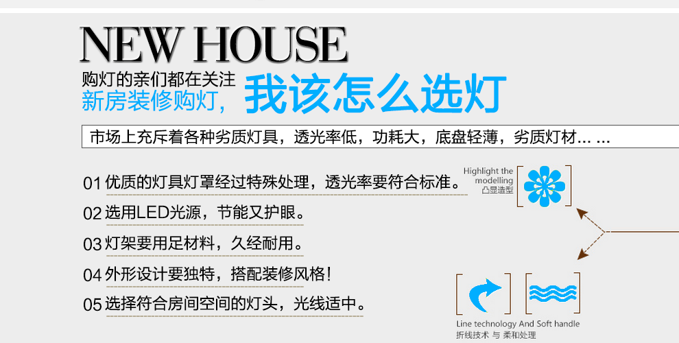 帝帛灯饰 温馨卧室壁灯简约线条床头灯卧室书房壁灯走廊壁灯厂家直销 YL2012单头 大号配黄光LED灯泡