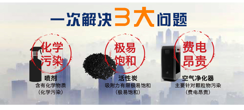 微摩特惠装净化炭 除甲醛真空免晒 清除苯吸味除臭活性炭包竹炭 新房装修车用光氧触媒 可检测