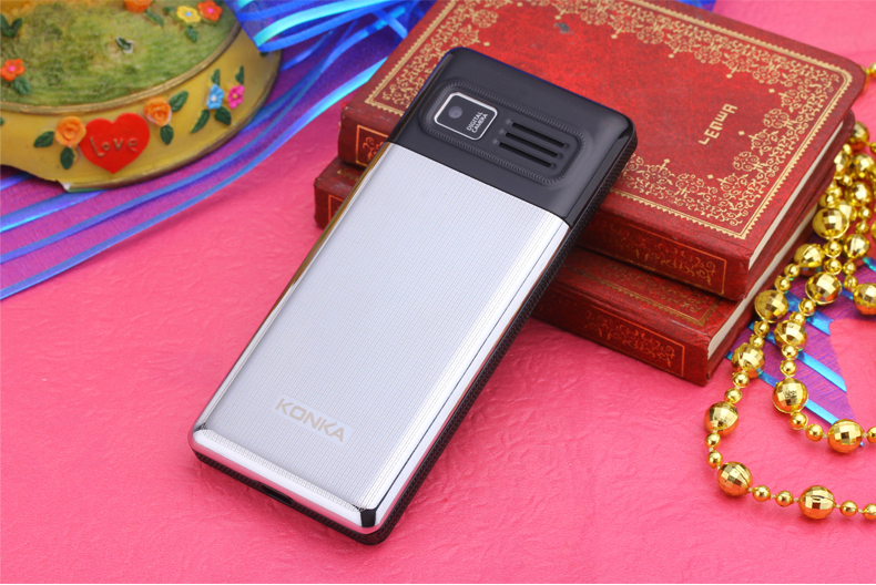 康佳（KONKA）D621 直板老人手机移动/联通2G双卡双待 黑色