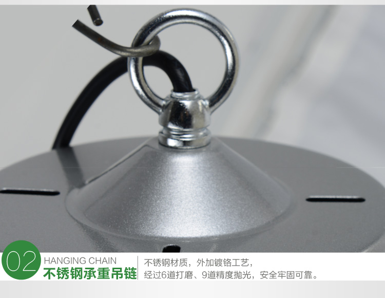 
                                        山沃照明led工矿灯100W大功率节能工矿灯工厂照明灯室内用灯 正白光                