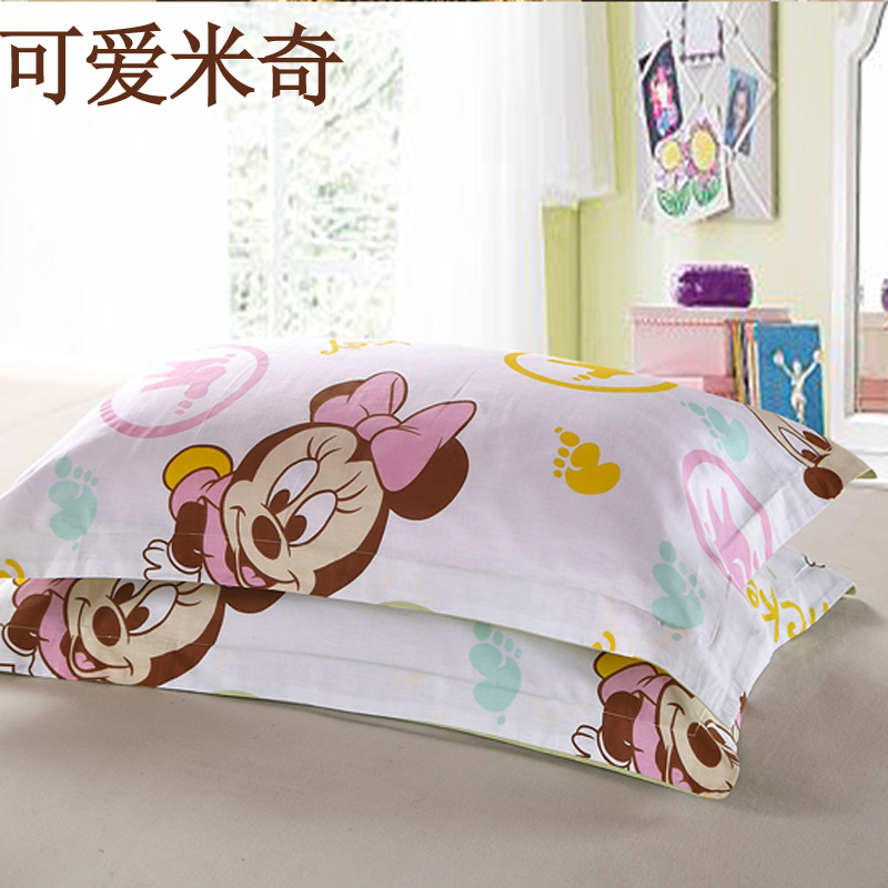 俞唐枕套一对纯棉48*74cm单人全棉枕头套 动物王国 48*74cm枕套一对