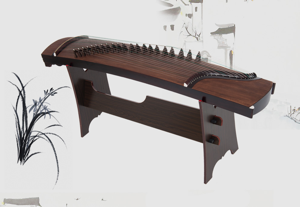 梵巢flofair 板式拼装古筝h支架 古筝乐器 配件 支架gp-14 色木 亮光
