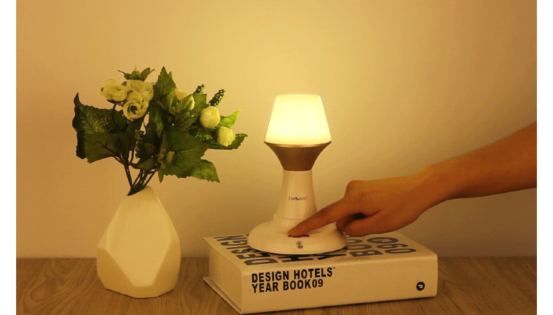 超维卧室床头灯婴儿喂奶灯宝宝起夜灯充电欧式现代创意感应led灯时尚