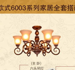 
                                        沃得简约欧式壁灯 客厅卧室床头壁灯复古简欧过道壁灯阳台灯树脂壁灯单双头6003 单头 方向可调                
