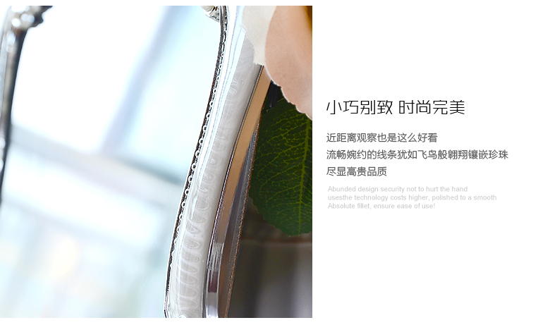 图慕相框摆台 7寸6寸 10寸8寸影楼生活照水晶相框欧式婚纱照珍珠创意 天使树脂相框 7寸