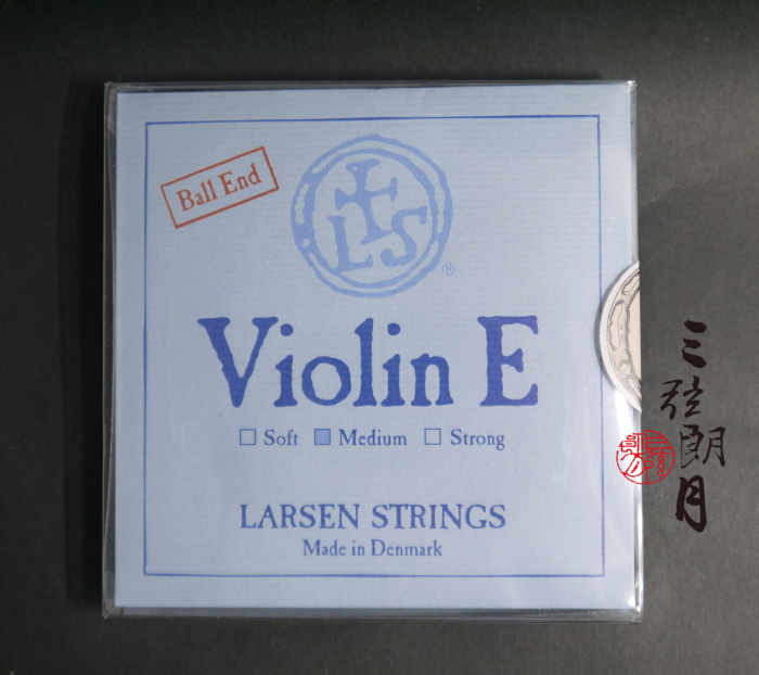 乐器配件 琴弦 larsen strings larsen strings 丹麦 拉森 浅蓝小