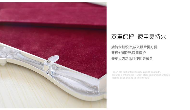 图慕相框摆台 7寸6寸 10寸8寸影楼生活照水晶相框欧式婚纱照珍珠创意 天使树脂相框 7寸