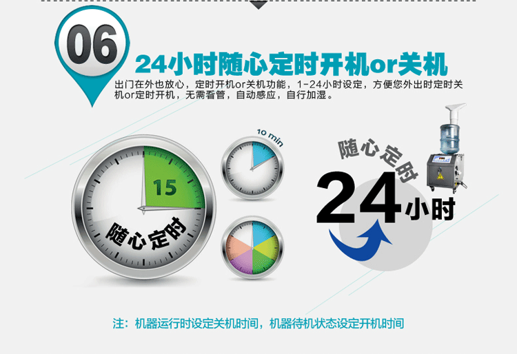 湿腾st06z升级款加湿144ld适用90平大型工业超声波雾化加湿厂房仓库