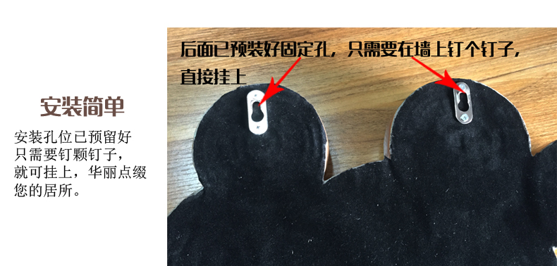 
                                        欣润 家居壁饰壁挂客厅墙饰树脂画创意挂件客厅墙面装饰画装饰品艺术酒店书房 古铜色 组合圈一个                