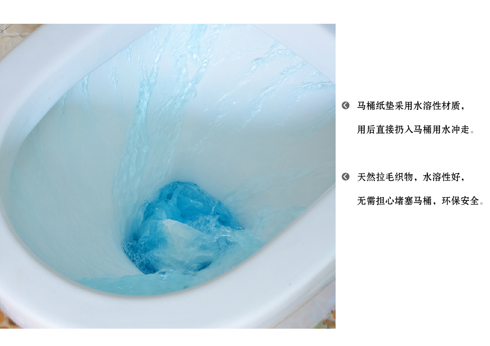 
                                        伊藤彩 日本进口LEC 一次性马桶垫纸 产孕妇 旅游 坐便安全垫纸 BB-064                
