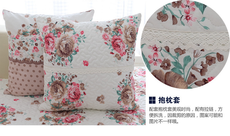 
                                        蓓柔蔓全棉斜纹沙发垫布艺坐垫防滑沙发巾沙发套 奢香 70*70cm单条                