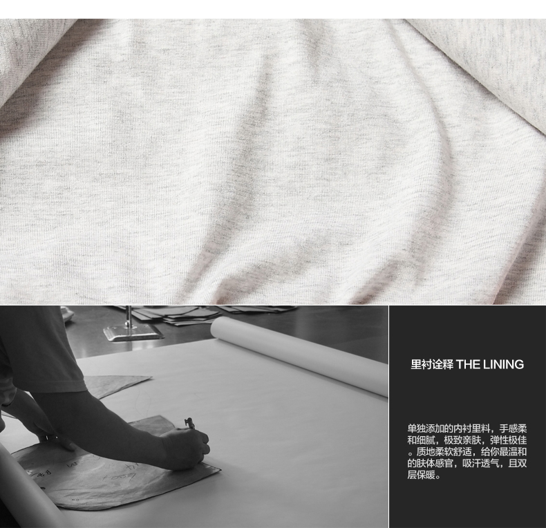 朵莎儿2015秋冬新款韩版大码女装学生加厚加绒修身卫衣女式开衫连帽外套 浅灰色 M