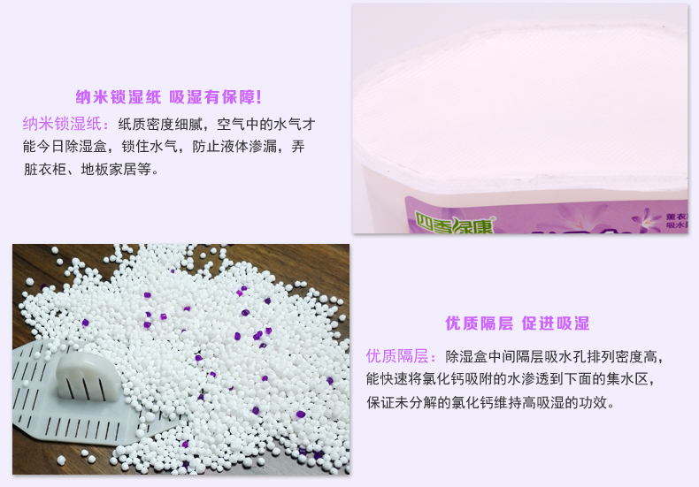 
                                        四季绿康香薰干燥剂除湿袋剂除湿盒衣橱防霉防潮除味吸湿剂回南天 3盒除湿盒+除湿袋4袋                