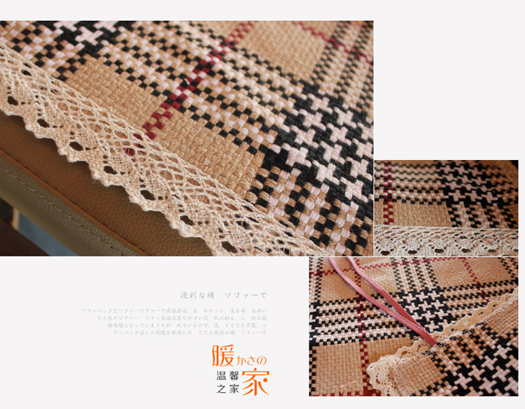 菲格迪娅 日式棉线编制45*45四季通用椅垫坐垫餐椅垫凳子防滑透气 翡翠绿 45*45cm