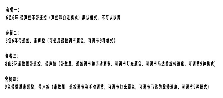 
                                                            爱韵馨华 魔幻球七彩灯 图案魔球 酒吧声控舞台灯 光彩光灯 圆球灯 节日浪漫聚会彩灯 款一                