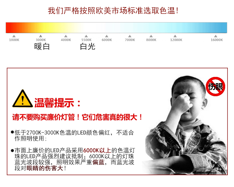 莱维 led日光灯管t8光管支架LED节能灯LED荧光灯光管灯1.2米16W 16瓦灯管/白光带支架