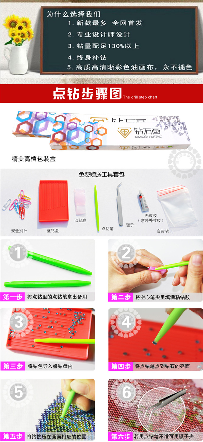 
                                        月光钻钻石画圆钻流水生财钻石绣DIY十字绣粘钻贴钻画客厅大幅系列190*90圆钻满钻 BAJ满钻钻石画170*80                