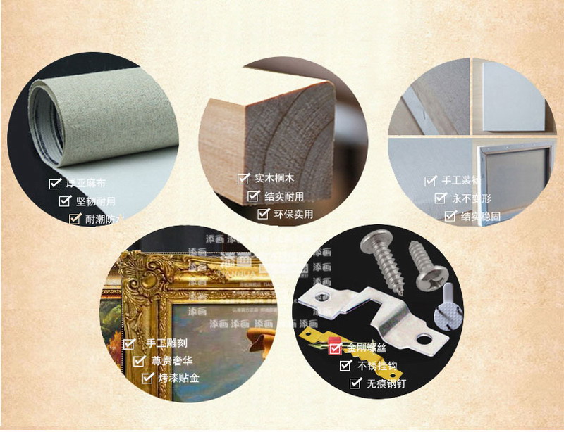 添画 纯手绘油画家居装饰画酒店卧室挂画 欧式人体艺术装饰油画  高档画框 70*80CM