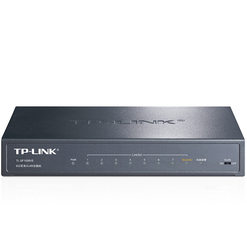 TP-LINK TL-SF1008VE 8口百兆VLA...