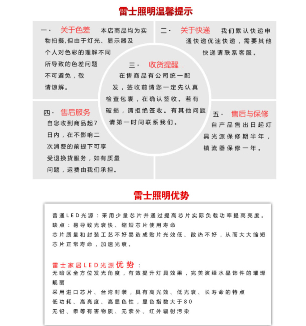 雷士照明NVC LED筒灯射灯 一体化防雾护眼天花灯具 过道客厅吊顶灯 13系列 4W开孔65白光LED133