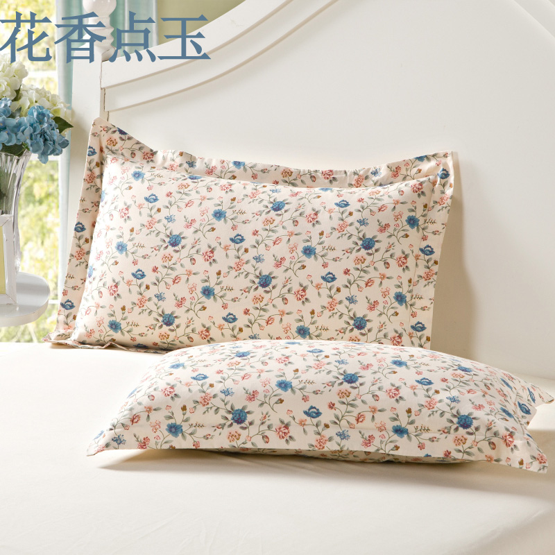 俞唐枕套一对纯棉48*74cm单人全棉枕头套 动物王国 48*74cm枕套一对