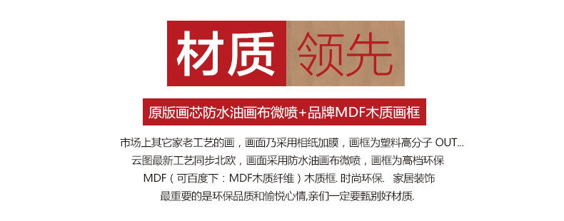 
                                        云图 一帆风顺北欧装饰画现代简约客厅办公室玄关沙发背景墙画挂画 一套AB画面 70*70(黑色框)                