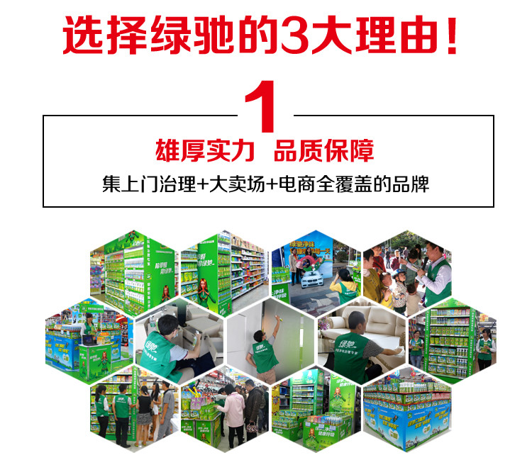 
                                        
                                                            绿驰 1600g净味王新房装修家具汽车甲醛清除剂 去除甲醛苯除油漆味竹炭活性炭碳包强力型金装                