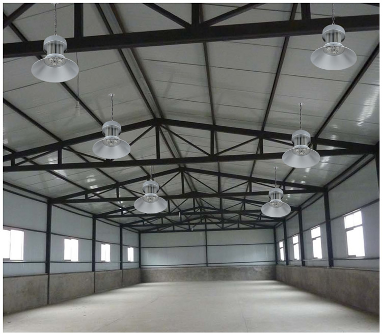 
                                        山沃照明led工矿灯100W大功率节能工矿灯工厂照明灯室内用灯 正白光                