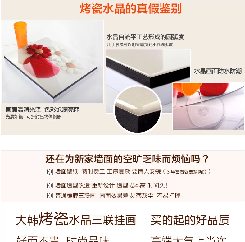 
                                        装饰画客厅现代 玄关装饰画 餐厅壁画沙发背景挂画无框画竖 U5076-1/5076-2/5076-3 60*60                