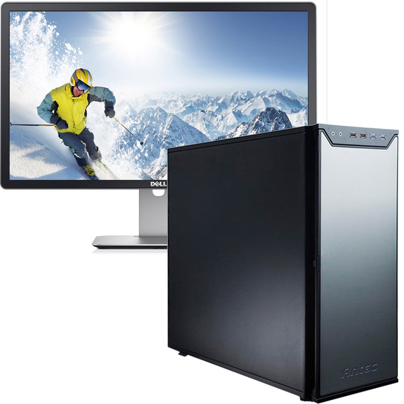 安钛克（Antec) P280 全塔式机箱 黑色+戴尔...