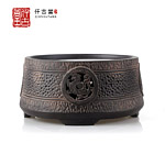 
                                        【仟古堂】电陶炉《馬到功成》台湾煮茶电陶炉老岩泥小电茶炉                