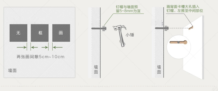 妙如 客厅装饰画无框画现代简约中式挂画卧室餐厅壁画沙发背景墙三联画 大展宏图 70*70*3 三件套25MM厚