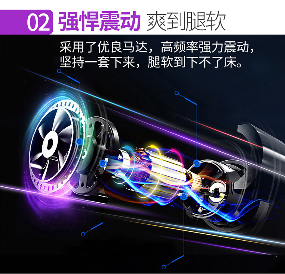 阴蒂刺激按摩棒静音充电振动棒 成人性情趣用品高潮震动棒女用自慰器