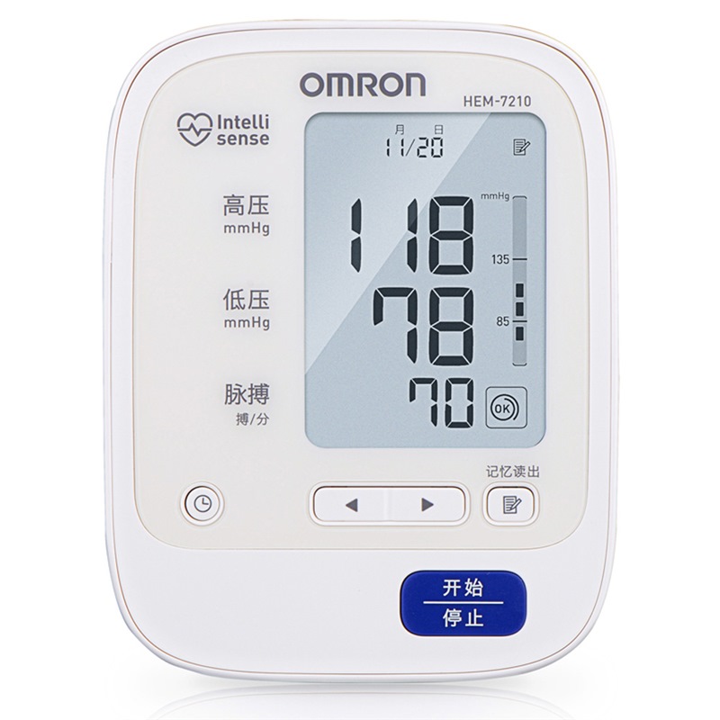 欧姆龙（OMRON）电子血压计 家用 HEM-7210...