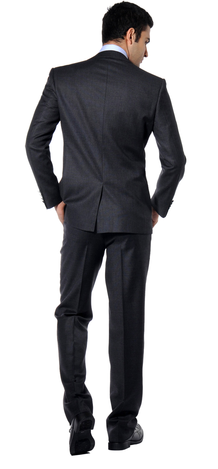 奥肯aoken 西服男 灰色羊毛蚕丝西服套装 8775货到付款 深灰色 165