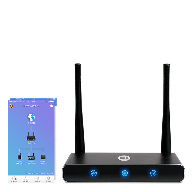 极路由（HiWiFi） HC5661A 极壹S智能无线...